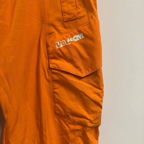 Volcom Nimbus Snow Pants Men's Large Orange Snowboard Gore-Tex Recco - Picture 3 of 10